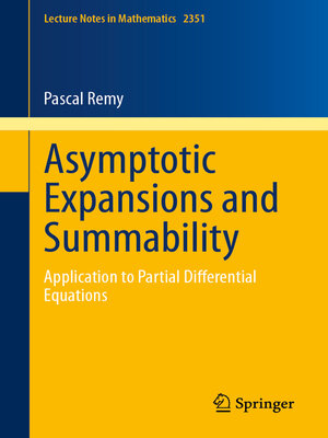 cover image of Asymptotic Expansions and Summability